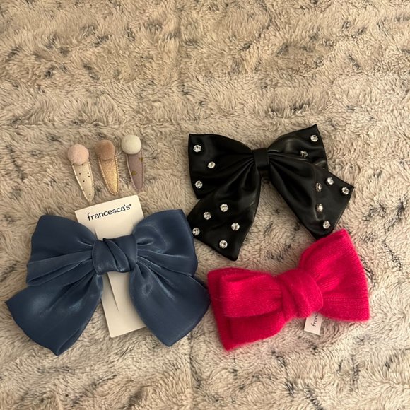 Francesca's Collections Accessories Nwt Hair Accessory Bundle Lot